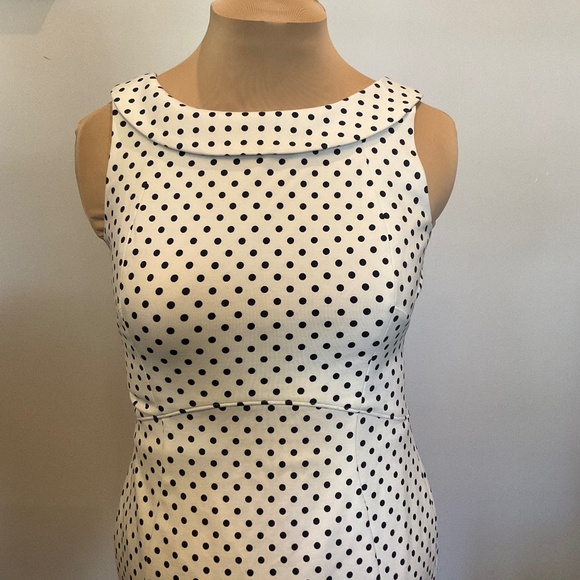 Polkadot dress from Lands’ End - Picture 1 of 8